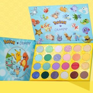 Pokémon colour pop eyeshadow pallet
